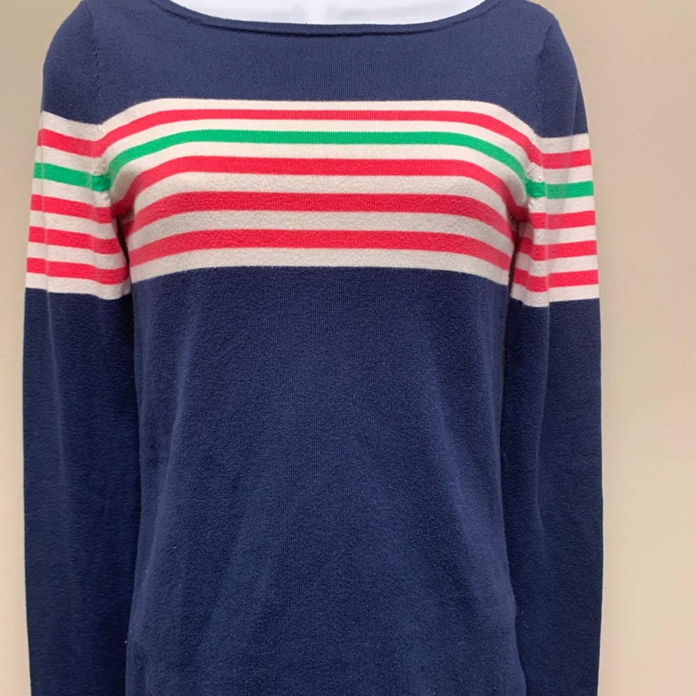 LILLY PULITZER Maria Boat Neck Sweater Striped S